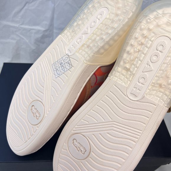 coach Citysole Court Sneaker In Rainbow Signature Canvas ca264 - Picture 5 of 8